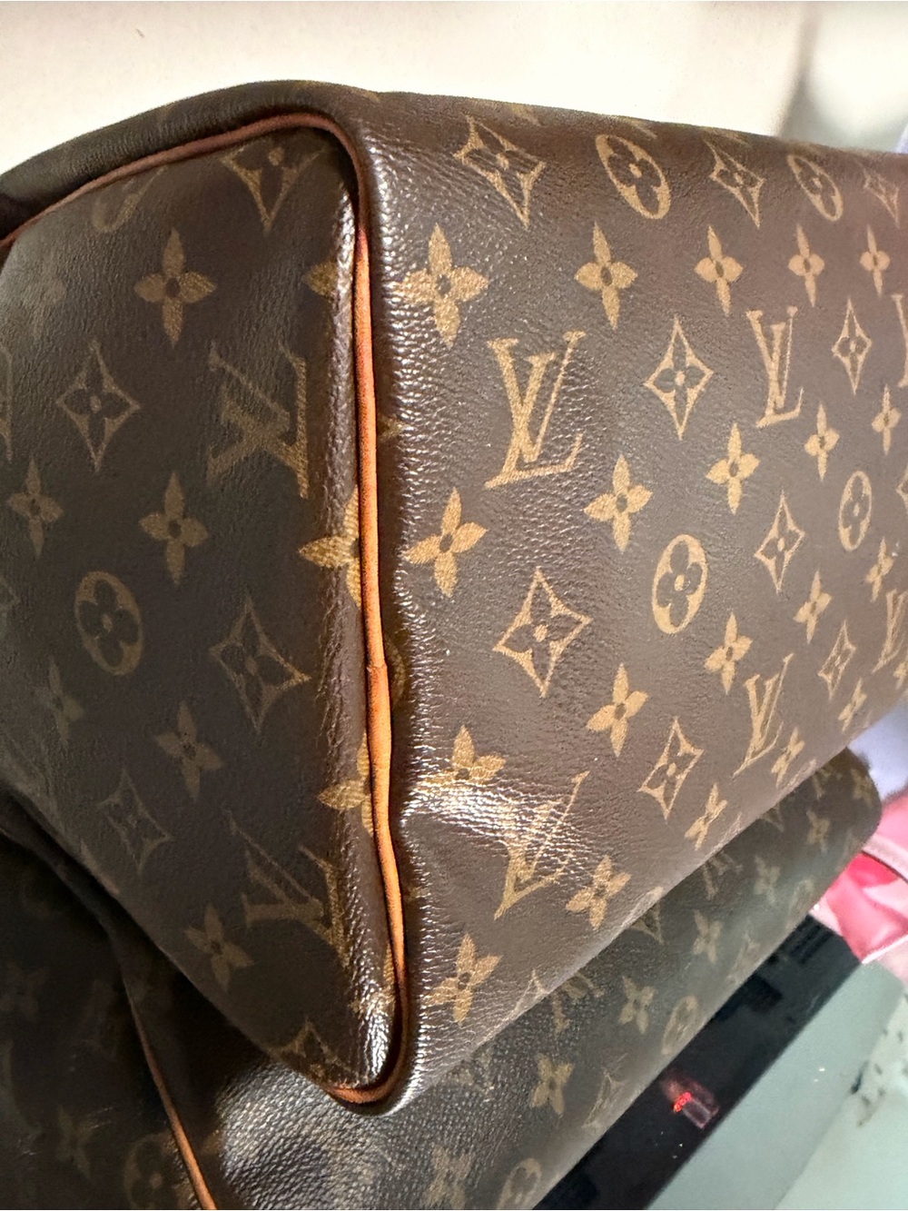 Louis Vuitton Speedy 30 with COA and LV Dusty - Picture 11 of 16